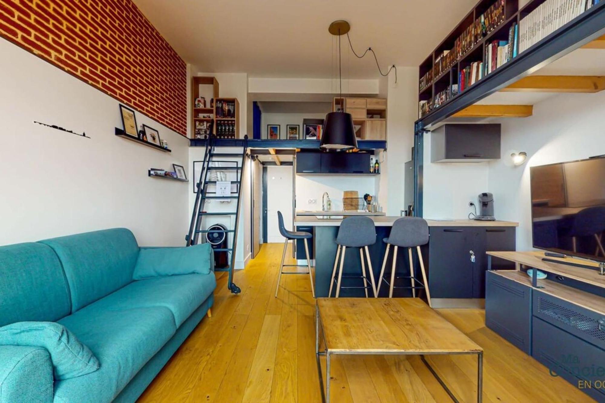 Apartamento Fac 5 Trammetro Vue Garonne Parking Toulouse Exterior foto
