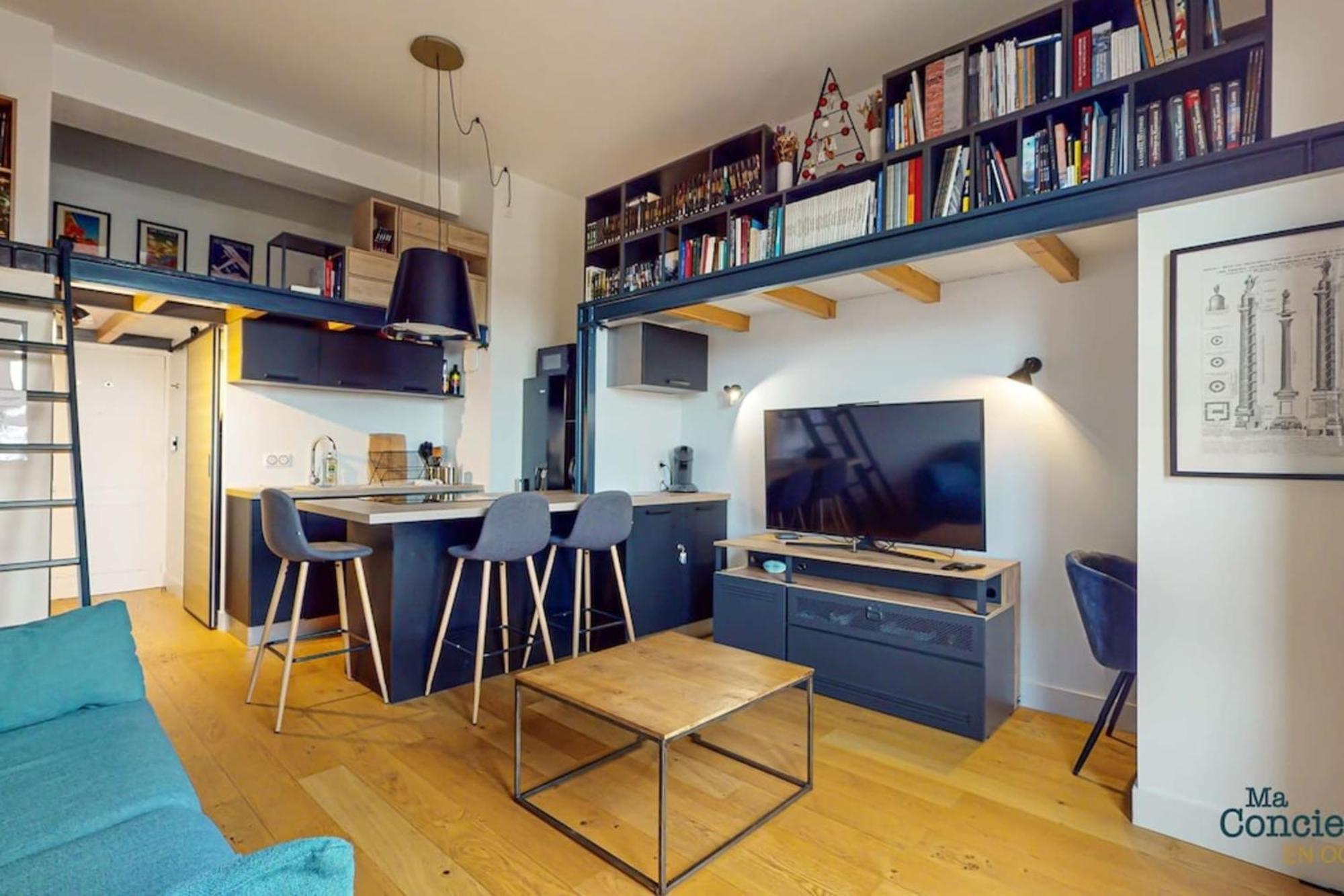 Apartamento Fac 5 Trammetro Vue Garonne Parking Toulouse Exterior foto