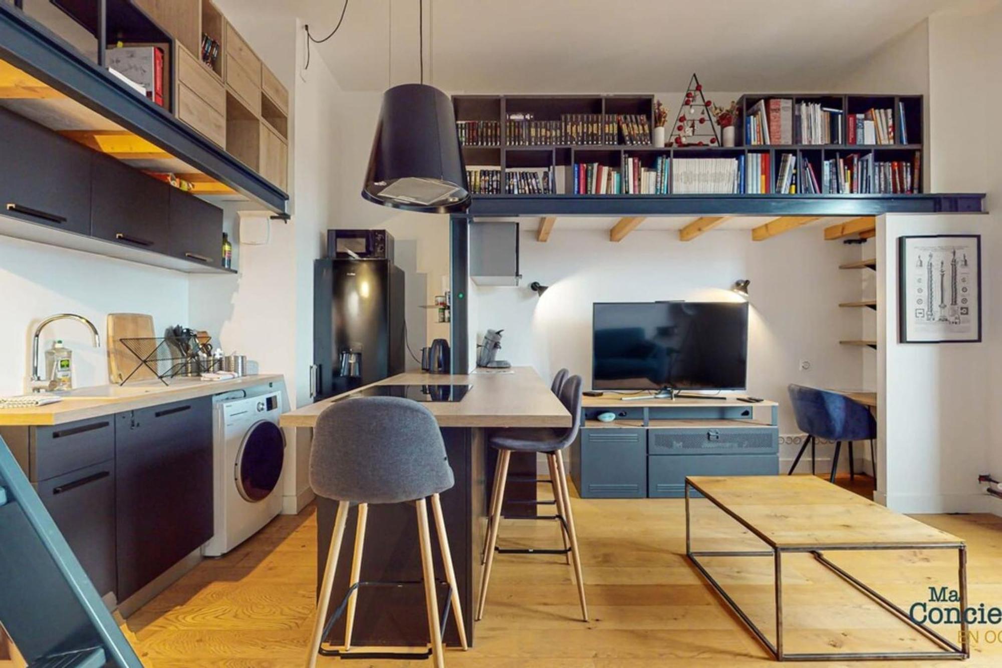 Apartamento Fac 5 Trammetro Vue Garonne Parking Toulouse Exterior foto