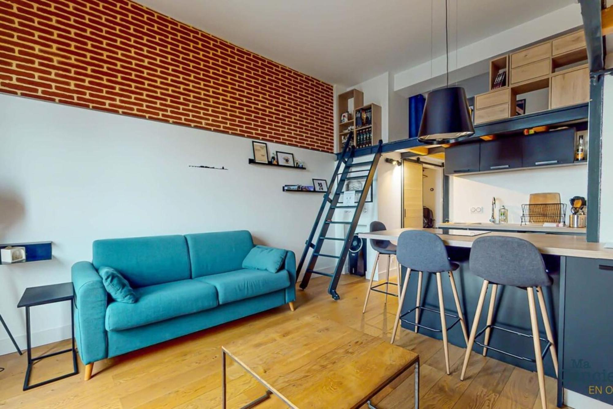 Apartamento Fac 5 Trammetro Vue Garonne Parking Toulouse Exterior foto